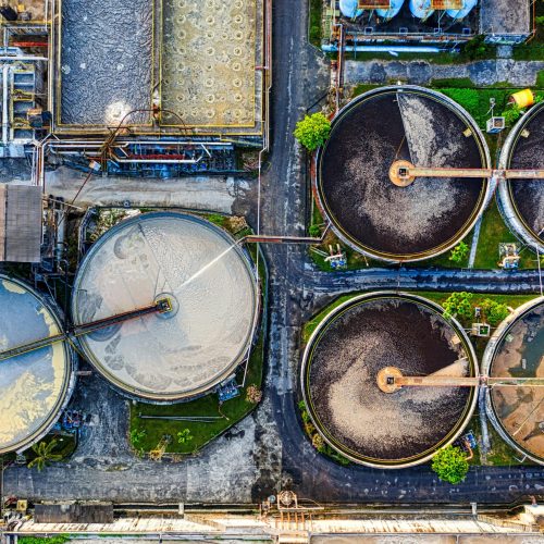 waste water treatment plant